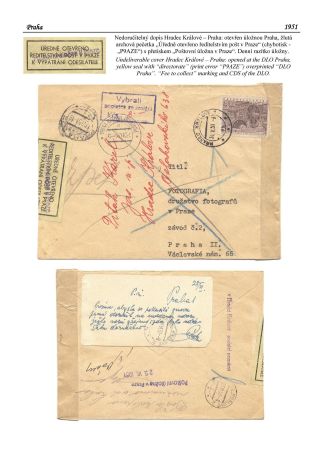 POSTLAGERAMTEN IN TSCHECHISCHE LÄNDER – Blatt 27