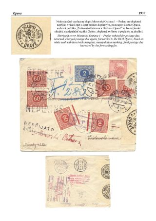 POSTLAGERAMTEN IN TSCHECHISCHE LÄNDER – Blatt 68