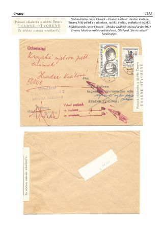 POSTLAGERAMTEN IN TSCHECHISCHE LÄNDER – Blatt 74