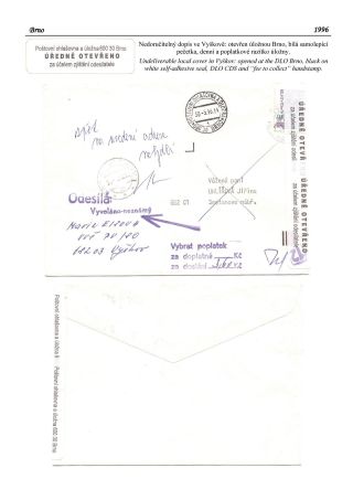 POSTLAGERAMTEN IN TSCHECHISCHE LÄNDER – Blatt 79