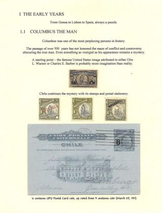 COLUMBUS AND HIS DISCOVERIES – sheet 5