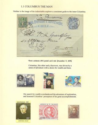 COLUMBUS AND HIS DISCOVERIES – sheet 10