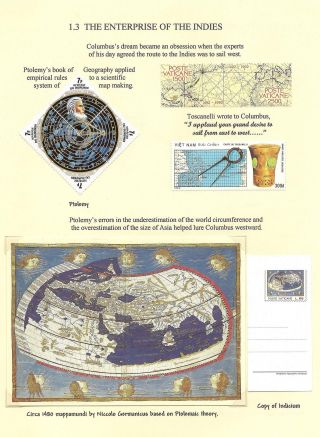 COLUMBUS UND SEINE ENTDECKUNGEN – Blatt 19