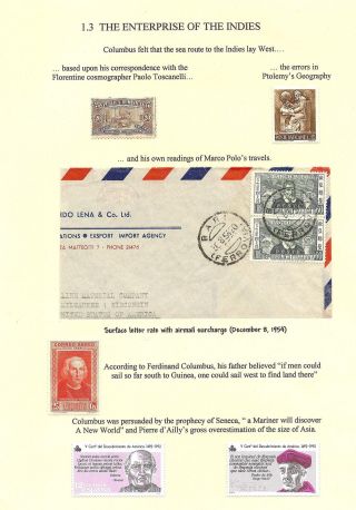 COLUMBUS UND SEINE ENTDECKUNGEN – Blatt 20