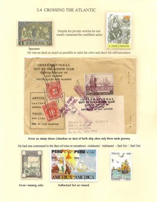 COLUMBUS UND SEINE ENTDECKUNGEN – Blatt 49