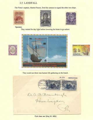 COLUMBUS UND SEINE ENTDECKUNGEN – Blatt 54