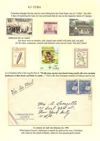 COLUMBUS UND SEINE ENTDECKUNGEN – Blatt 65