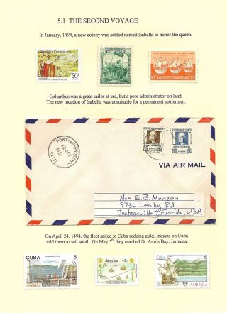 COLUMBUS UND SEINE ENTDECKUNGEN – Blatt 82
