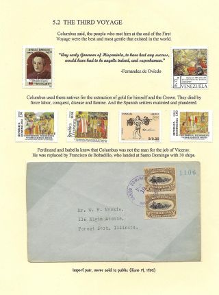 COLUMBUS UND SEINE ENTDECKUNGEN – Blatt 90