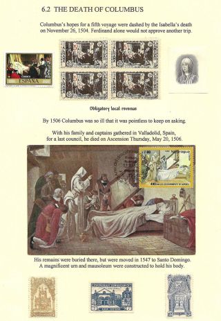 COLUMBUS UND SEINE ENTDECKUNGEN – Blatt 101