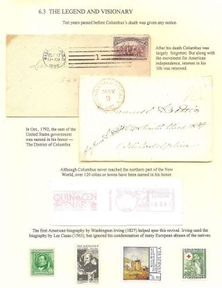 COLUMBUS UND SEINE ENTDECKUNGEN – Blatt 103