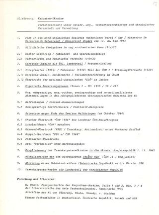 PODKARPATSKÁ RUS – list 2