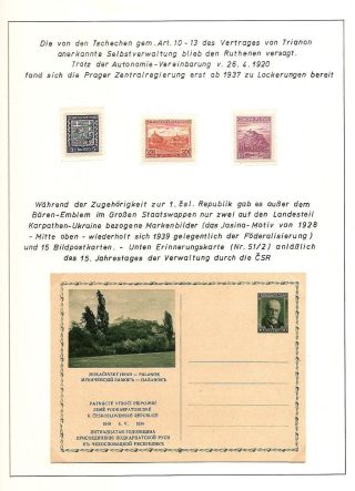 CARPATHO-UKRAINE – sheet 84