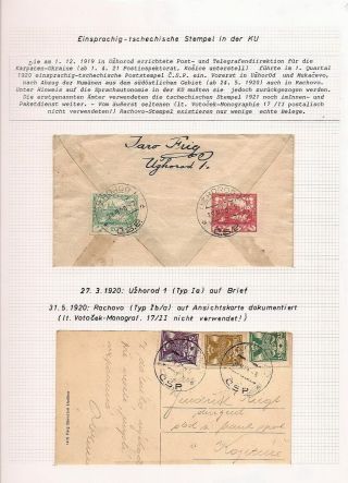 CARPATHO-UKRAINE – sheet 90