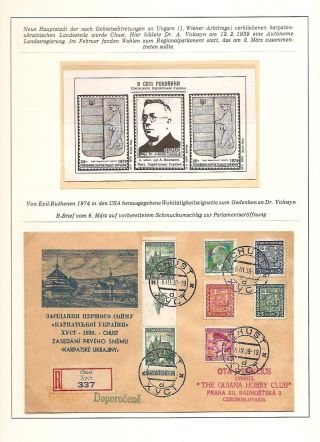 CARPATHO-UKRAINE – sheet 165