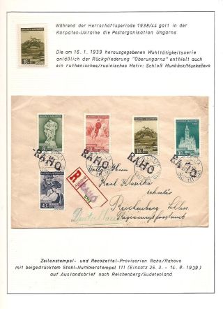 CARPATHO-UKRAINE – sheet 199