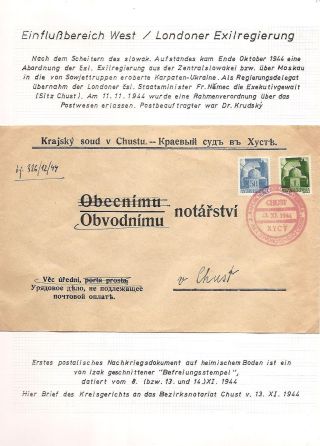 CARPATHO-UKRAINE – sheet 242