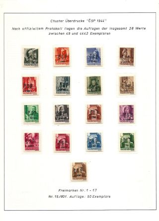 CARPATHO-UKRAINE – sheet 247
