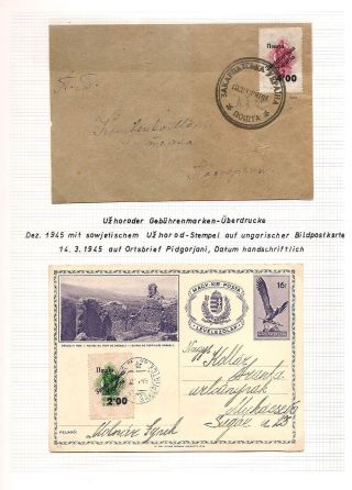 CARPATHO-UKRAINE – sheet 275