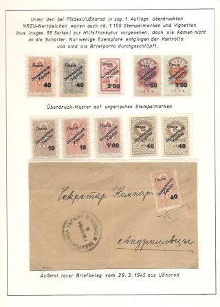 CARPATHO-UKRAINE – sheet 276