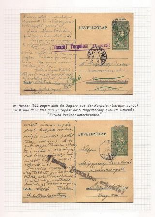 CARPATHO-UKRAINE – sheet 286
