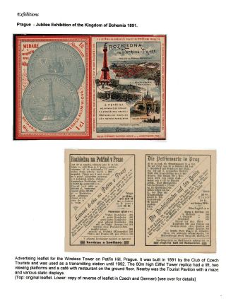 PRAG - GROSSE AUSSTELLUNGEN 1891-1937 – Blatt 3