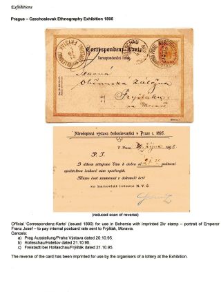 PRAG - GROSSE AUSSTELLUNGEN 1891-1937 – Blatt 5