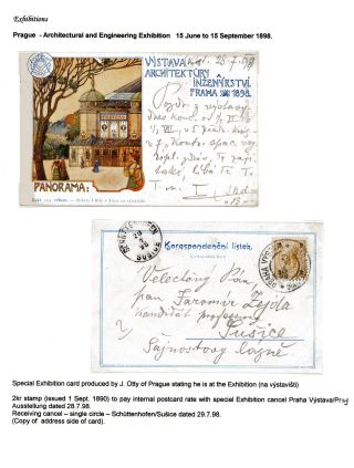 PRAG - GROSSE AUSSTELLUNGEN 1891-1937 – Blatt 11