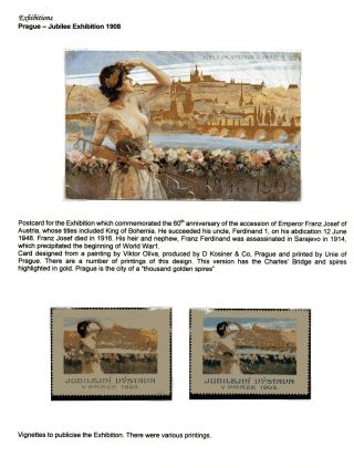 PRAG - GROSSE AUSSTELLUNGEN 1891-1937 – Blatt 13