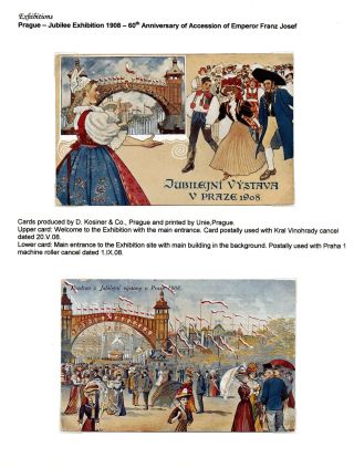 PRAG - GROSSE AUSSTELLUNGEN 1891-1937 – Blatt 14