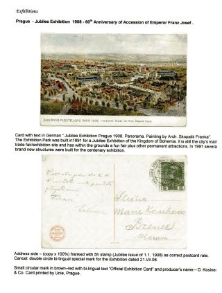 PRAG - GROSSE AUSSTELLUNGEN 1891-1937 – Blatt 15