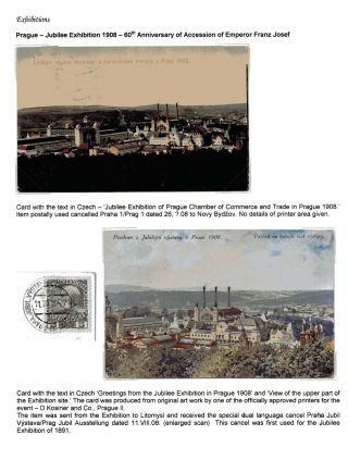 PRAG - GROSSE AUSSTELLUNGEN 1891-1937 – Blatt 16