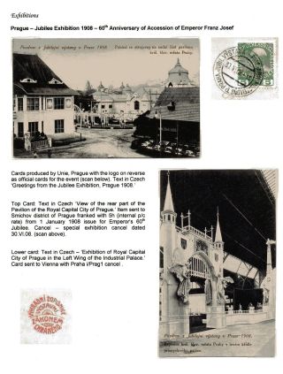 PRAG - GROSSE AUSSTELLUNGEN 1891-1937 – Blatt 19