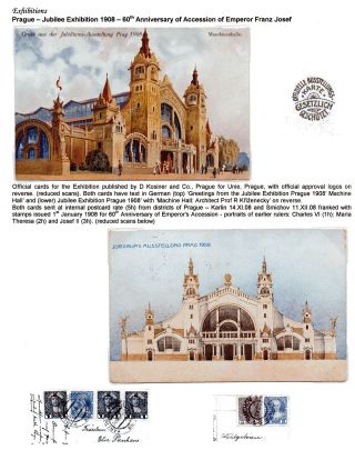 PRAG - GROSSE AUSSTELLUNGEN 1891-1937 – Blatt 20