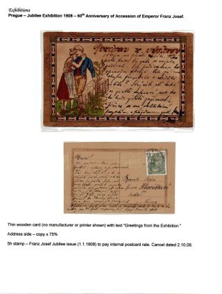 PRAG - GROSSE AUSSTELLUNGEN 1891-1937 – Blatt 23