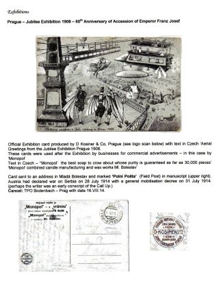 PRAG - GROSSE AUSSTELLUNGEN 1891-1937 – Blatt 24