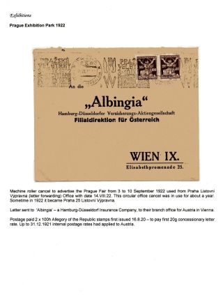 PRAG - GROSSE AUSSTELLUNGEN 1891-1937 – Blatt 33