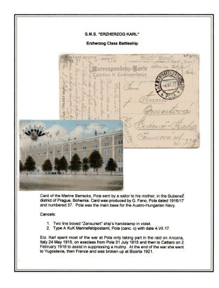 DIE K. u. K. ÖSTERREICH-UNGARISCHE KRIEGSMARINE IM ERSTEN WELTKRIEG – Blatt 5