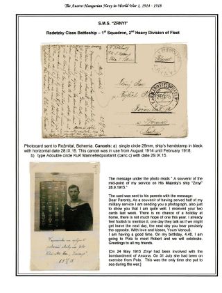 DIE K. u. K. ÖSTERREICH-UNGARISCHE KRIEGSMARINE IM ERSTEN WELTKRIEG – Blatt 7