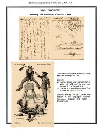 DIE K. u. K. ÖSTERREICH-UNGARISCHE KRIEGSMARINE IM ERSTEN WELTKRIEG – Blatt 10