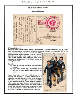 DIE K. u. K. ÖSTERREICH-UNGARISCHE KRIEGSMARINE IM ERSTEN WELTKRIEG – Blatt 11