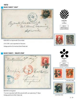 DIE PROGRESSION DER NEW YORK POSTSTEMPELN AUF AUSLANDSSENDUNGEN 1870-1878 – Blatt 27