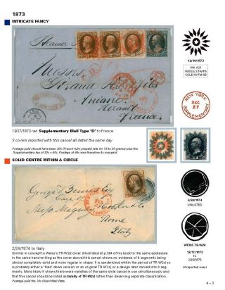 DIE PROGRESSION DER NEW YORK POSTSTEMPELN AUF AUSLANDSSENDUNGEN 1870-1878 – Blatt 52