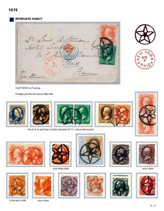 DIE PROGRESSION DER NEW YORK POSTSTEMPELN AUF AUSLANDSSENDUNGEN 1870-1878 – Blatt 72