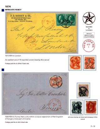 DIE PROGRESSION DER NEW YORK POSTSTEMPELN AUF AUSLANDSSENDUNGEN 1870-1878 – Blatt 75