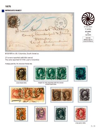 DIE PROGRESSION DER NEW YORK POSTSTEMPELN AUF AUSLANDSSENDUNGEN 1870-1878 – Blatt 108