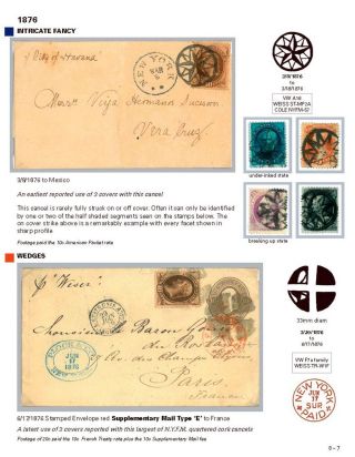 DIE PROGRESSION DER NEW YORK POSTSTEMPELN AUF AUSLANDSSENDUNGEN 1870-1878 – Blatt 120