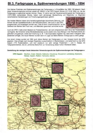 DAS "CHAMÄLEON" DER PHILATELIE, DIE FARBEN DER ERSTE 2 MARK-MARKE DER DEUTSCHEN REICHPOST VON 1875 BIS 1900 – Blatt 3