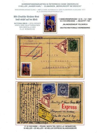 RAKOUSKÉ KORESPONDENČNÍ LÍSTKY BĚHEM INFLACE 1918-1925 (1926) – list 4
