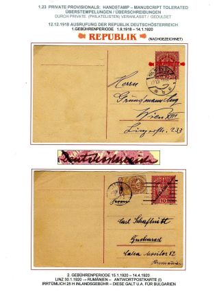 RAKOUSKÉ KORESPONDENČNÍ LÍSTKY BĚHEM INFLACE 1918-1925 (1926) – list 11